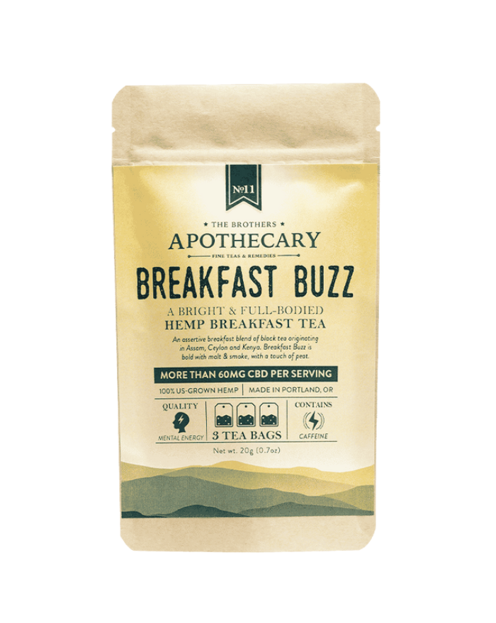 Apothecary 50mg CBD Tea Bag / Breakfast Buzz